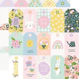 Bunnies & Bloom - Tags 30,5x30,5 cm Bunnies & Bloom - Tags 30,5x30,5 cm